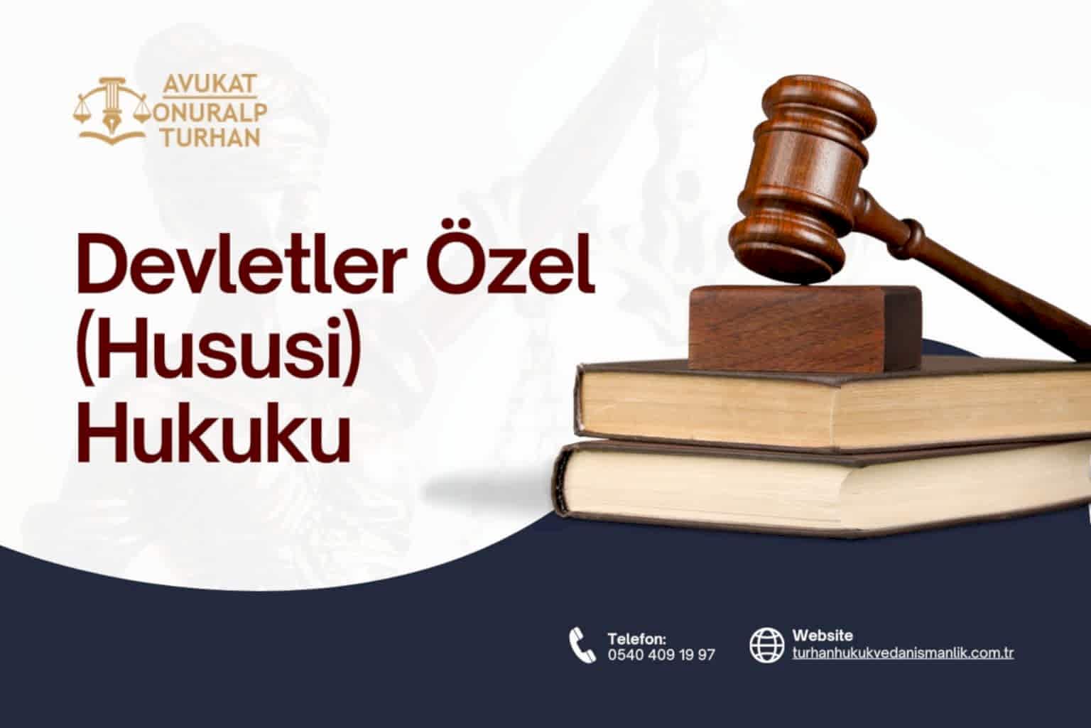 Devletler Özel (Hususi) Hukuku